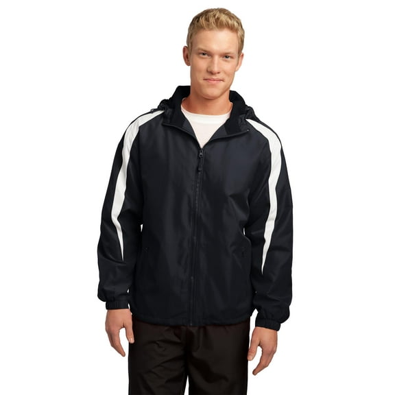 Sport-Tek Jst81 Fleece-Lined Colorblock Jacket