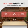 thumbnail image 3 of KFFKFF Maple Wood Desk Surface, Supports 330 lb, Dimensions 29.5" x 23.6" x 1.5", Rectangular Top for Electric Adjustable Height Desk Frame, Universal Single-Piece Desktop for Home & Office Desks, 3 of 9