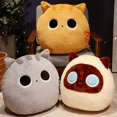thumbnail image 2 of Muñecas de gato de dibujos animados para niños y niñas, almohada de peluche de gatito suave, juguetes Kawaii, regalo de gato blanco y negro, 10-25CM Fivean Peluches, 2 of 2