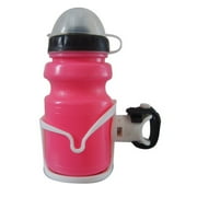 Sunlite 10Oz Water Bottle w/Cage Kids Pink