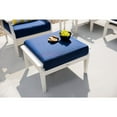 thumbnail image 5 of Aspen Ottoman with Navy Cushion-White Frame, 5 of 5