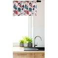 thumbnail image 3 of Ambesonne Japanese Cat Valance Pack of 2, Luck Items Pattern, 54"X18", Blush Multicolor, 3 of 4