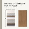 thumbnail image 7 of Modern Threads Pax Jacquard 6-Piece Adult Cotton Bath Towel Set, Gold, 7 of 7