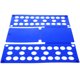 thumbnail image 3 of BRIGHTFUFU Carpeta de ropa con Clips para toallas, pantalones de vestir para adultos, toallas, carpeta de camisetas, carpeta de camisas, organizador de tablero de lavandería, 3 of 7