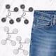 thumbnail image 1 of Sonducket 4 botones para pantalones sin necesidad de costura, ajustador de cintura para pantalones vaqueros, ajustador de cintura fácil Accesorios de disfraces, 1 of 6