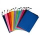 thumbnail image 4 of Nvzi 6 bolsas de archivo con cremallera impermeables tamaño A5, bolsas para documentos de oficina con patrón de fútbol, bolsa de categoría de archivos, 9 x 7 pulgadas, azul marino, 4 of 4