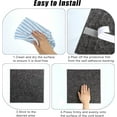 thumbnail image 5 of Hapric Large Cork Board 36" x 24", 6 Pack Black Felt Wall Tiles with 30 Pcs Pushpins for Walls Office, 5 of 7