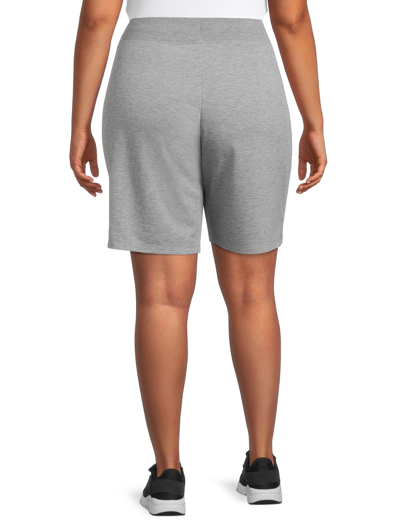 Athletic Works Women’s Plus Size Bermuda Shorts, Up to size 4X