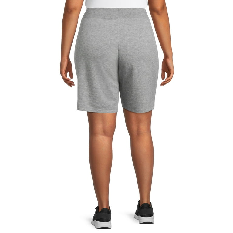 Athletic Works Women's Plus Size Bermuda Shorts, Up to size 4X