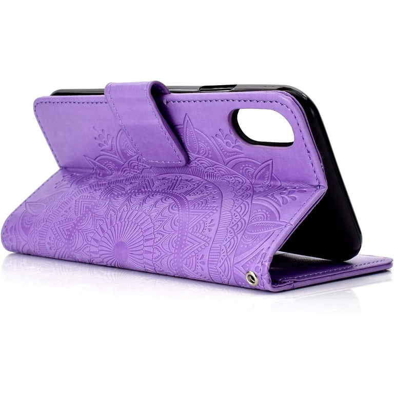 Custodia a portafoglio per Xiaomi Redmi 9A in pelle PU con