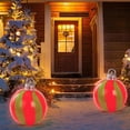 thumbnail image 1 of Ihhxbz Home Decor, Decorations 2024 Christmas Decoration Balloons 55cm Outdoor Christmas Inflatable Decorated Ball Pvc Inflatable Christmas Ball Christmas Tree Decorations, 1 of 8
