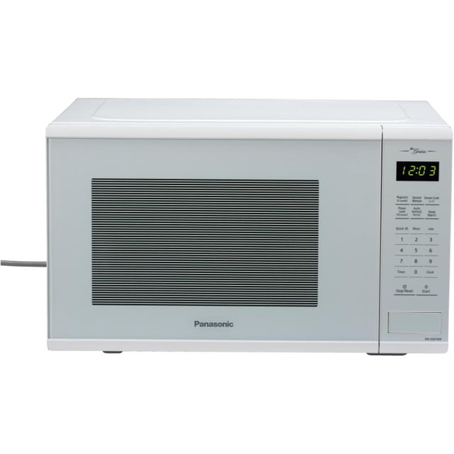 Four à Micro-Ondes de Comptoir Genius (NNSG676W) - Blanc, 1100W, 1.3 Pi3