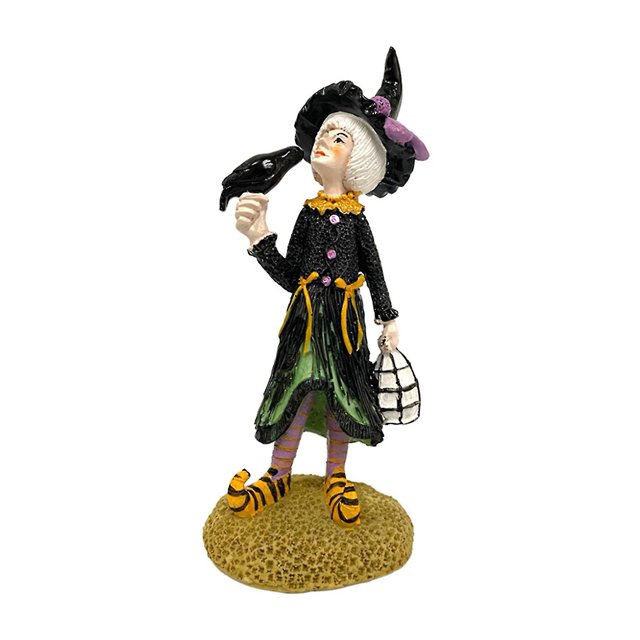 Muñeca de bruja Farfi, decorativa llamativa, delicada y atractiva, decoración para Festival, adornos de fiesta temática de Halloween para Halloween