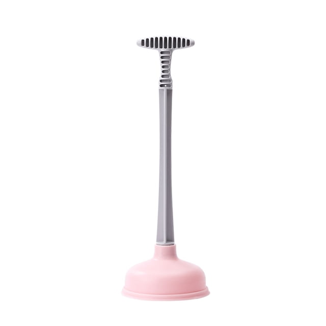 Yhmxh Decoración del baño Desatascador de tuberías de inodoro y alcantarillado, herramienta de succión doméstica para inodoros, cocinas, baños, desagües y bañeras obstruidos.