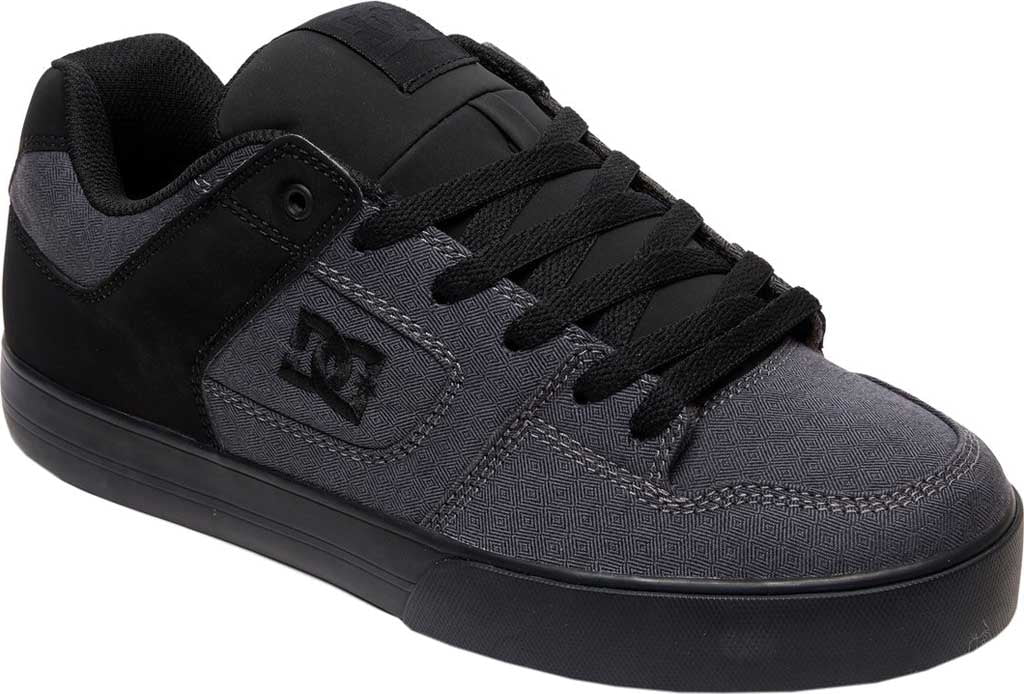 bundel gewoon Verwoesting Men's DC Shoes Pure TX SE Black/Black Textile 8 M - Walmart.com