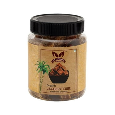 Gavyamart Natural Jaggery Cube 400G Jar