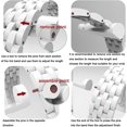 thumbnail image 4 of Correa de reloj inteligente compatible con Apple Watch Band 42 mm 44 mm 45 mm 38 mm 40 mm 41 mm, correa de reloj de acero inoxidable sólido para iWatch Series 7/6/5/4/3/2/1/SEGold245mm/44mm/42mm, 4 of 5