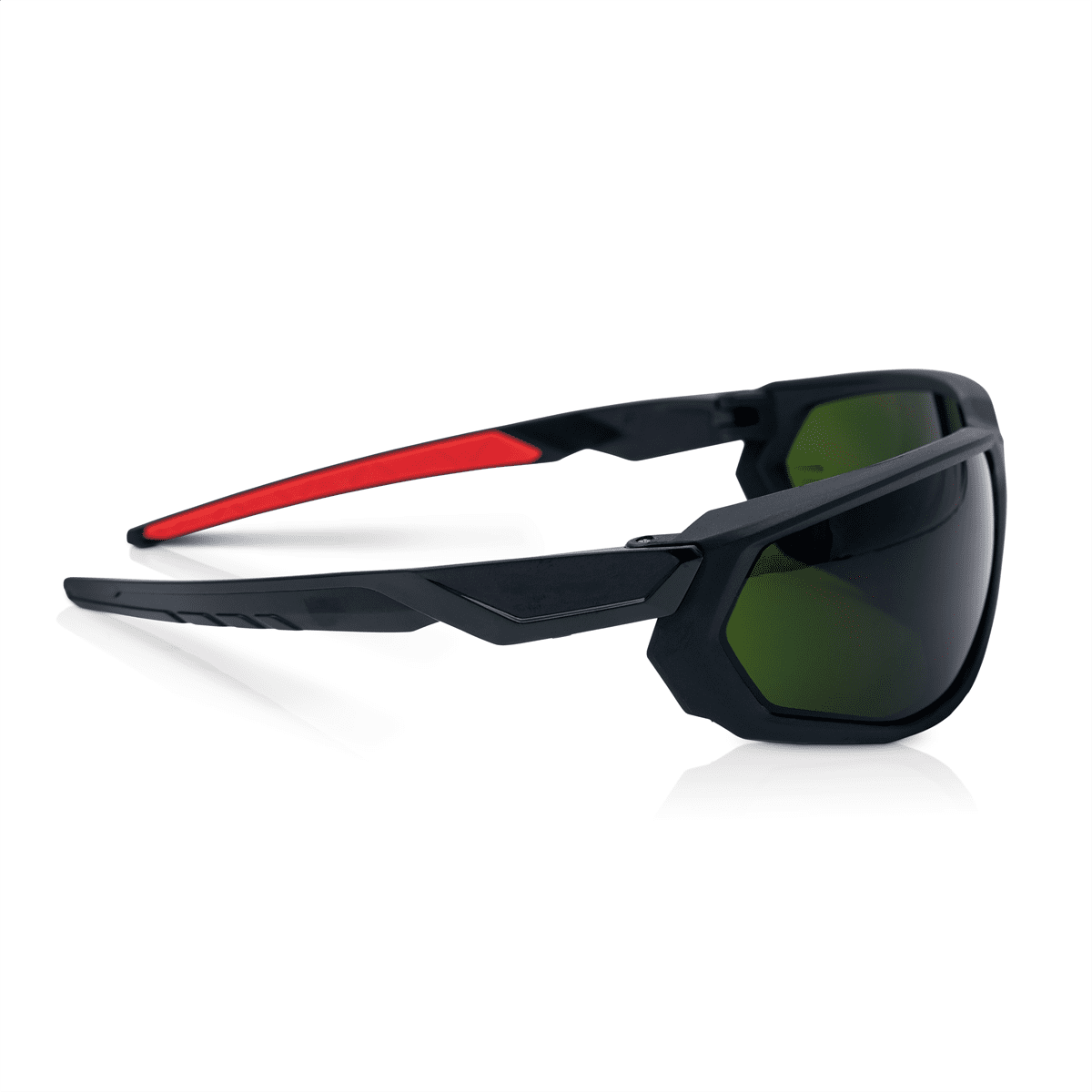 Jackson Safety Safety Glasses - HyperGuard F-Series - Shade 5.0 IR Lens - Black Full Frame - STA-CLEAR Anti-Fog