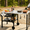 Black + Iron + American Design, variant on Black Foldable Outdoor Prep Station BBQ Cart with Trash Rack, Foldable Top & Storage for Backyard Patio