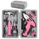 thumbnail image 1 of Juego de herramientas Hi-Spec, 19 unidades, 3,6 V, USB de pequeña potencia, color rosa, 1 of 7