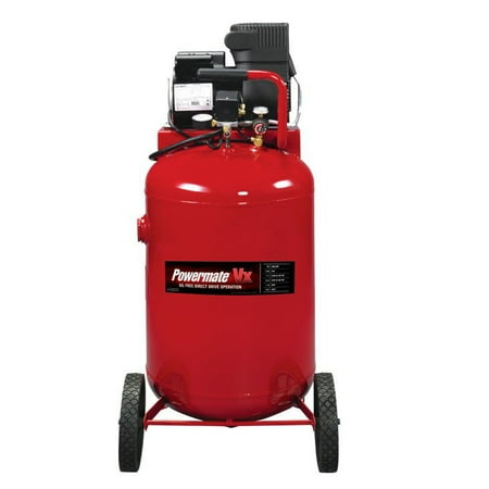 Powermate PLA1983012 VX 30 Gallon Direct Drive Oil-Free Portable Air Compressor