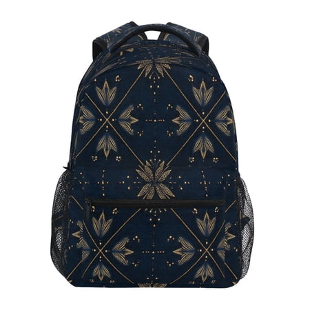 Backpack 16x11.4x6.9 Inches Fashion Backpack Shopping Travel Outing Backpack Midnight Star Symmetric Glow