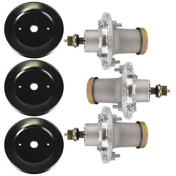 8TEN Deck Spindle Pulley Kit for Husqvarna EZ4824 539112170 532173434 532153531 MK1000367