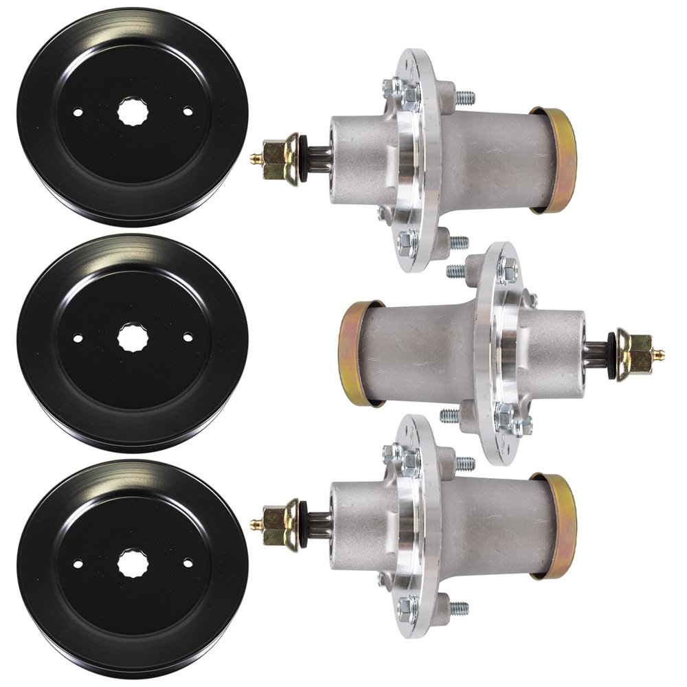 8TEN Deck Spindle Pulley Kit for Husqvarna EZ4824 EZ5224 TS348