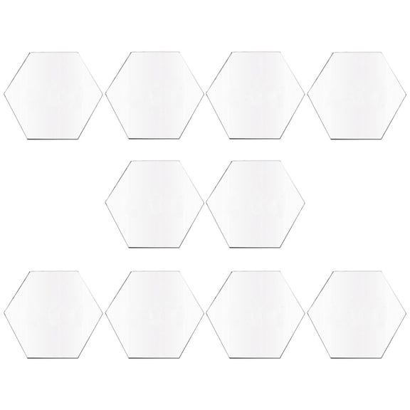 ETHZZLE Clear Cards Craft Making Acrylic 10Pcs