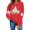 MEICHANG-ER1-Red, variant on Meichang Womens Halloween Sweatshirt Ghost Graphic Crewneck Pullover Fall Casual Long Sleeve Holiday Sweatshirts