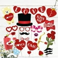 thumbnail image 5 of 35pcs/Set Valentine Day Photo Props LOVE Banners Photo Props Creative Party Photo Accessory Funny Taking Props Supplies for Wedding Proposal Use, 5 of 5