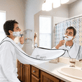 thumbnail image 5 of Babero para Afeitar, Delantal para Barba, Kit de Paño de Afeitar Impermeable, Capa Antiadherente para Barba, Babero para Recortar Barba con Ventosa Fuerte, un Regalo para Todos los Hombres, 5 of 5