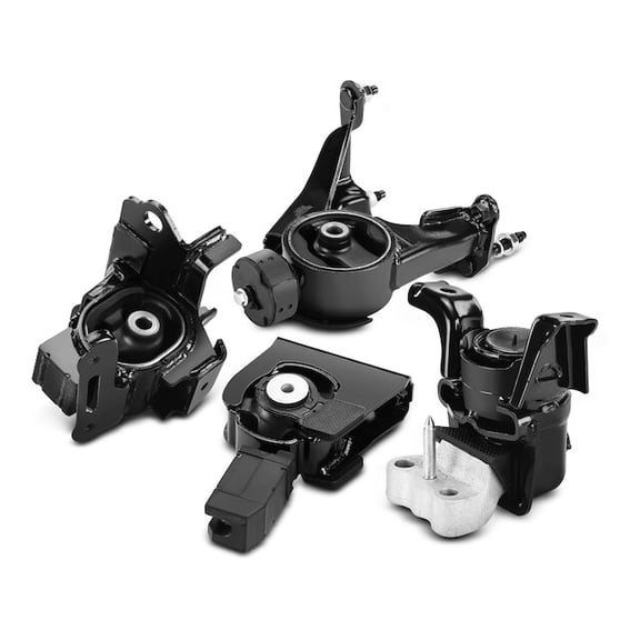 Engine Mount and Transmission Mount Kit 4 - Compatible with 2014 - 2019 Toyota Corolla 1.8L 4-Cylinder 2015 2016 2017 2018