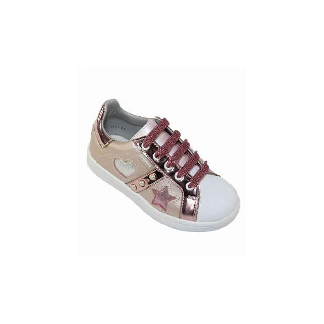 TENIS CASUALES COQUETA NIÑA ROSA PIEL 157108I LEON 157108Ip
