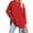 Red, variant on Sherrylily Women Long Sleeve Oversized T Shirts Loose Casual Tunic Tops S-2XL