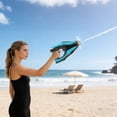 thumbnail image 4 of Electric Water Gun with Blowback Action LED Flashing Light High Speed Automatic Continuous Shooting Water Blaster Toy,Large Capacity Rechargeable Motorized Pool Beach Summer Water Fight Toy, 4 of 5