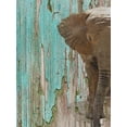 thumbnail image 2 of Orlov, Irena 15x18 White Modern Wood Framed Museum Art Print Titled - The Elephant II, 2 of 4