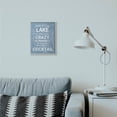 thumbnail image 2 of Stupell Industries Parade Crazy Funny Lake Party Blue Wood Texture Word Design Graphic Art Gray Framed Art Print Wall Art, 11x14, by Susan Ball, 2 of 5