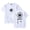 White, variant on QUACKITY FOR THE WORLD Men/Women T-Shirt Summer Streetwear Harajuku Tshirt Shirt Short Sleeve