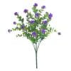 thumbnail image 2 of Wzzjkit Artificial Flowers, Artificial Eucalyptus Rose Flowers, Faux Green Shrubs Fake Floral for Garden Porch and Outdoor Easter Decor, UV Resistant Artificial Flower Bundle, 2 of 5