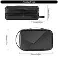 thumbnail image 5 of YIGSECU Lightweight Camera Hard Carrying Case Exterior Soft Flannel Lining For Action 5 Cameras Accessories, 5 of 12
