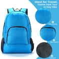 thumbnail image 3 of Mochila de senderismo plegable impermeable, mochila plegable, adecuada para viajes,, 3 of 5