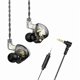 thumbnail image 1 of wonima11 Wired Gaming Earbuds, QKZ AK6 PRO in Ear Monitors, Deep Bass Sound Wired Earbuds, HiFi in Ear Headphones with New 1DD 10mm Dynamic Driver, IEM for Music Gaming Video Calling (Black), 1 of 1