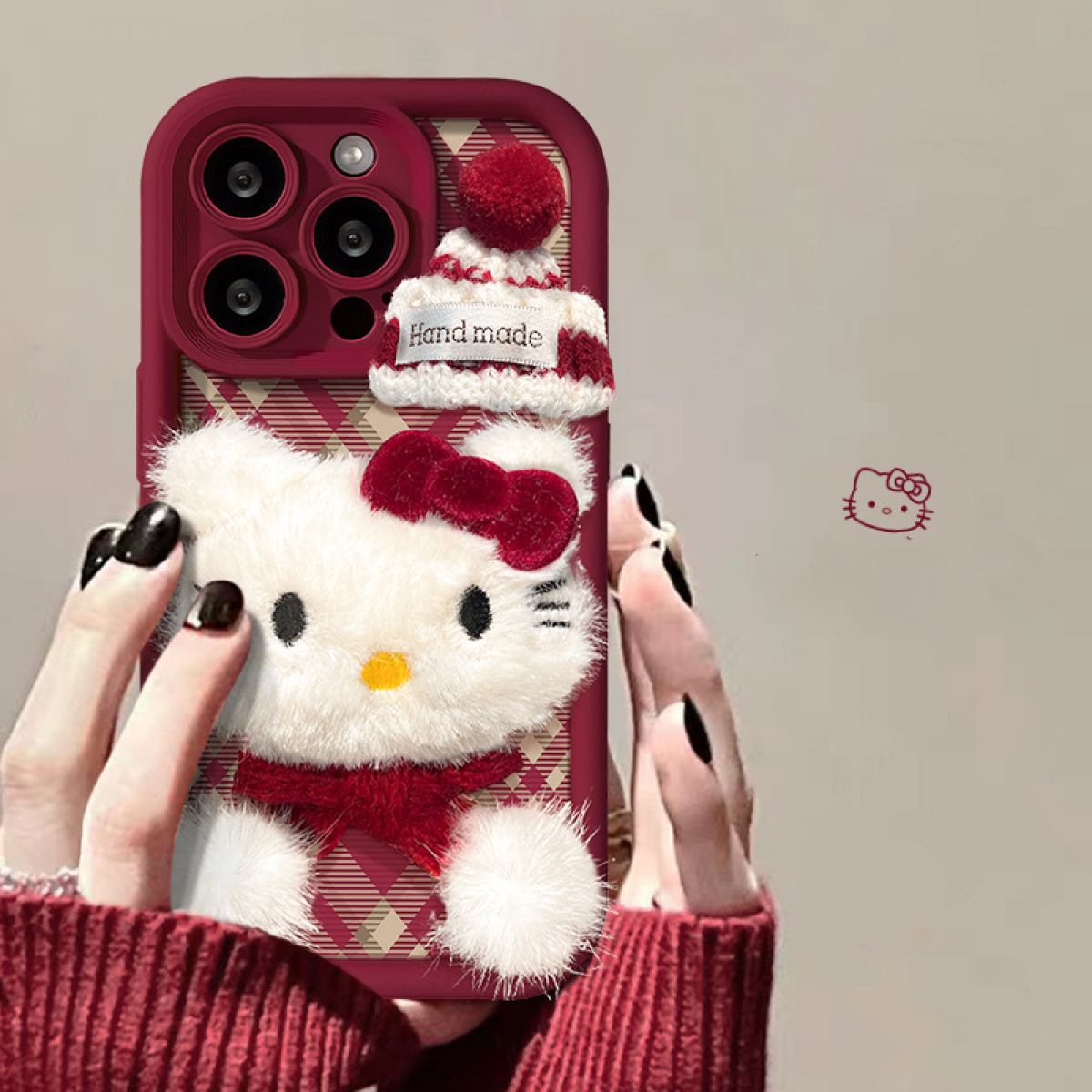 DONNGZAE for iPhone 16 Pro Case, Cute Cartoon Hello Kitty Phone