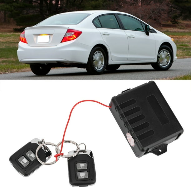 Entrada Sin Llave Cerradura Central Entrada Kit De Cerradura Central Sistema De Kit De Cerradura Central De Entrada Sin Llave Remota De Puerta Universal Para Automóvil Con ANGGREK Entry Central Lock Kit
