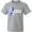 AC-Heather Grey, variant on Hydrocephalus Warrior with Light and Dark Blue Ribbon Youth T-Shirt