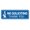 Blue, variant on Standard NO Soliciting Thank You (Salesman) Sign (Brushed Gold) - Small