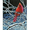 thumbnail image 3 of Paint Works Paint By Number Kit 11"X14"-Ice Cardinal, 3 of 3