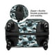 thumbnail image 2 of Fotbe Angry Shark Funda Protectora para Equipaje, Antirrayones y Resistente a la Suciedad, Compatible con Maletas de 18 a 32 Pulgadas-X-Large, 2 of 7