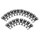 thumbnail image 5 of TEHAUX 20Ud Clips Para Panel De Empotrada En Negro Con Distribución Uniforme De Fuerza Y Montaje, 5 of 8